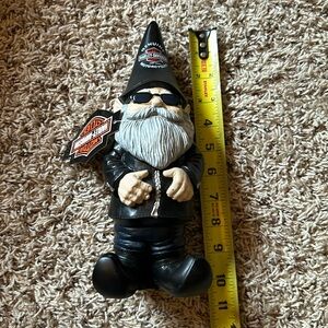 Harley Davidson garden gnome, new with tag